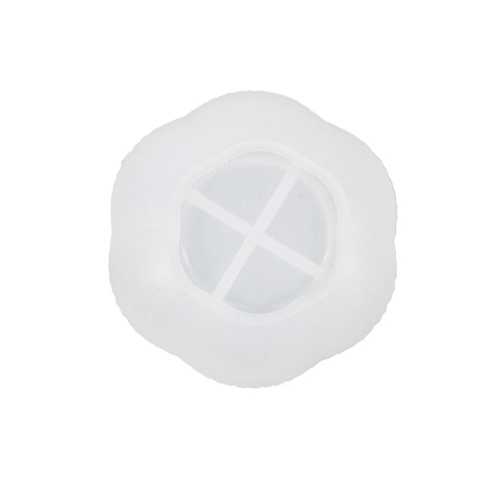 Flower Resin Mold Candle Holder Mold Silicone Mold for DIY Jewelry Box Candy Box Home Table Decor