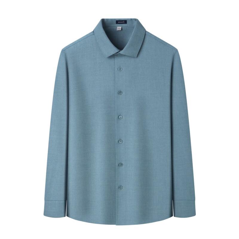 Zhuangji Men's Standard Fit Long-Sleeve Shirt JGD5C2C2722