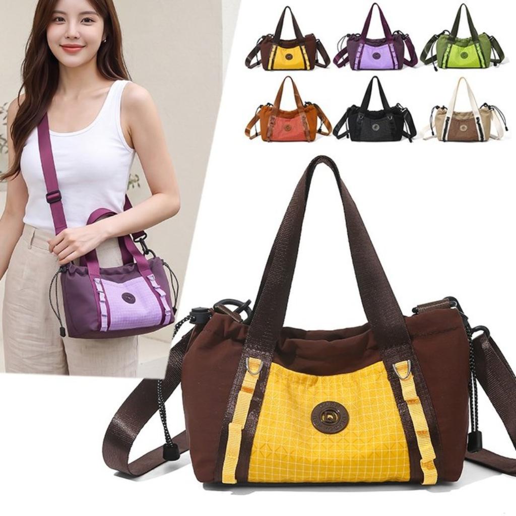 Tote Bag Women Oxford Multi Compartment Handheld Crossbody Daily