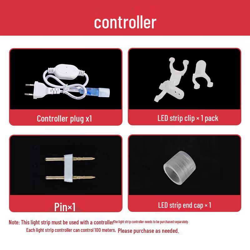 Beigong 360-Degree Waterproof Round Neon LED Strip