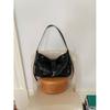 IELGY All-Match Commuter Temperament Underarm Bag Simple Casual Messenger Bag