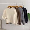 Honey J Wool Color Block Half Neck Knit 4Color