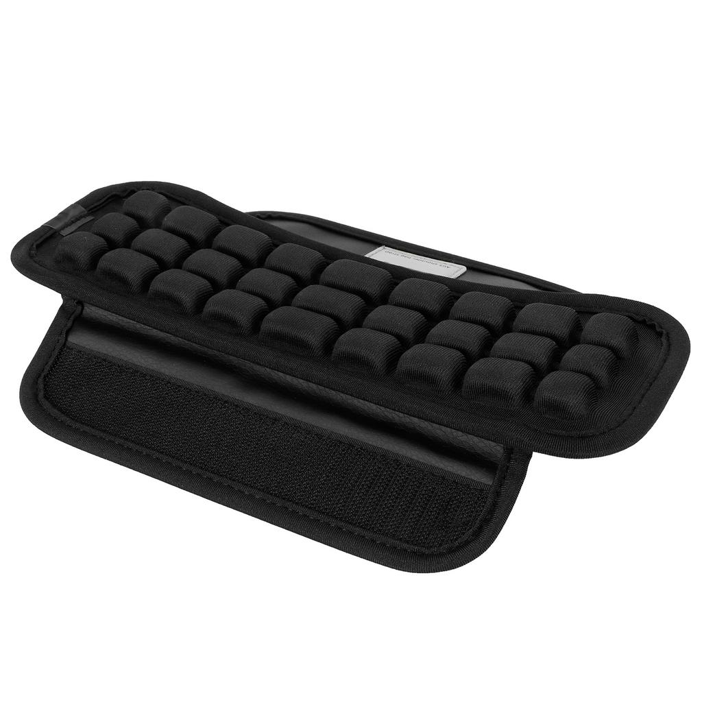 Shoulder Strap Pads Non Slip Guitar Strap Decompression Cushion for Backpack Sport Bag Black(L )