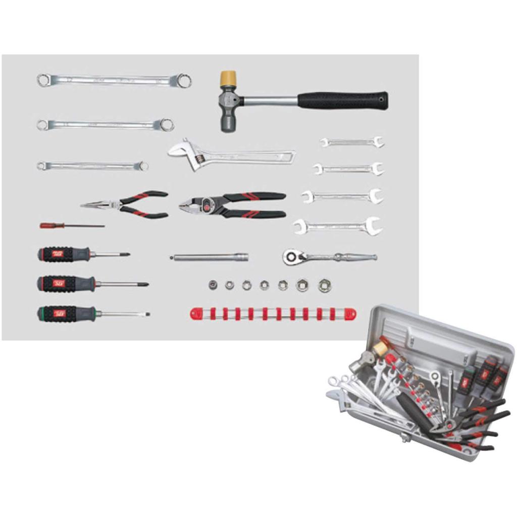 Kyoto Machinery Tools Tool Set Tool Set Open Case SK3241S (KTC) (Single Type)