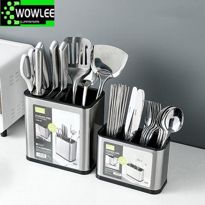 Organizator pentru tacâmuri de bucătărie Suport pentru cuțite Suport de depozitare pentru scurgere din plastic, lingură, furculiță, betisoare, ustensile de bucătărie, instrumente de gătit, cutie pentru raft