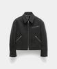 Coor Double Face Wool Minimal Multi Zip Jacket (Melange Grey)