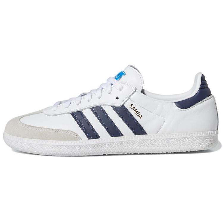 Adidas Samba Adv  White Shadow Navy  GW3158
