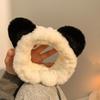 Cute Panda Hair Tie - Plush Headband for Women, Perfect for Face Washing, Masks, and Hair Accessories, New for Autumn/Winter 2026