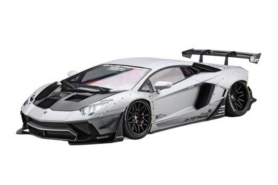 Aoshima Bunka Kyozai Liberty Walk 19 LB Works Lamborghini Aventador Sınırlı Üretim 1 Plastik Model (AOSHIMA) 1/24 No. Sür.