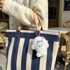 Cartoon Plush Seal Pendant Kawaii Stuffed Doll Pendant Soft Fuzzy Seal Keychain  Christmas Gift