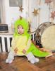 Clearstone Marshmallow Baby Cosplay Halloween Kigurumi Marshmallow Putisaurus Baby 80cm Green