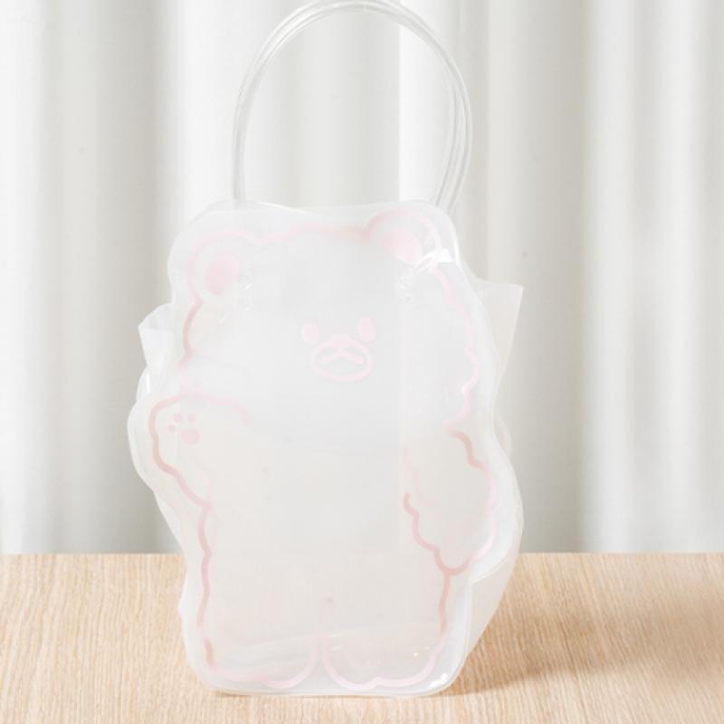 Daiso Medvěd Průhledná taška