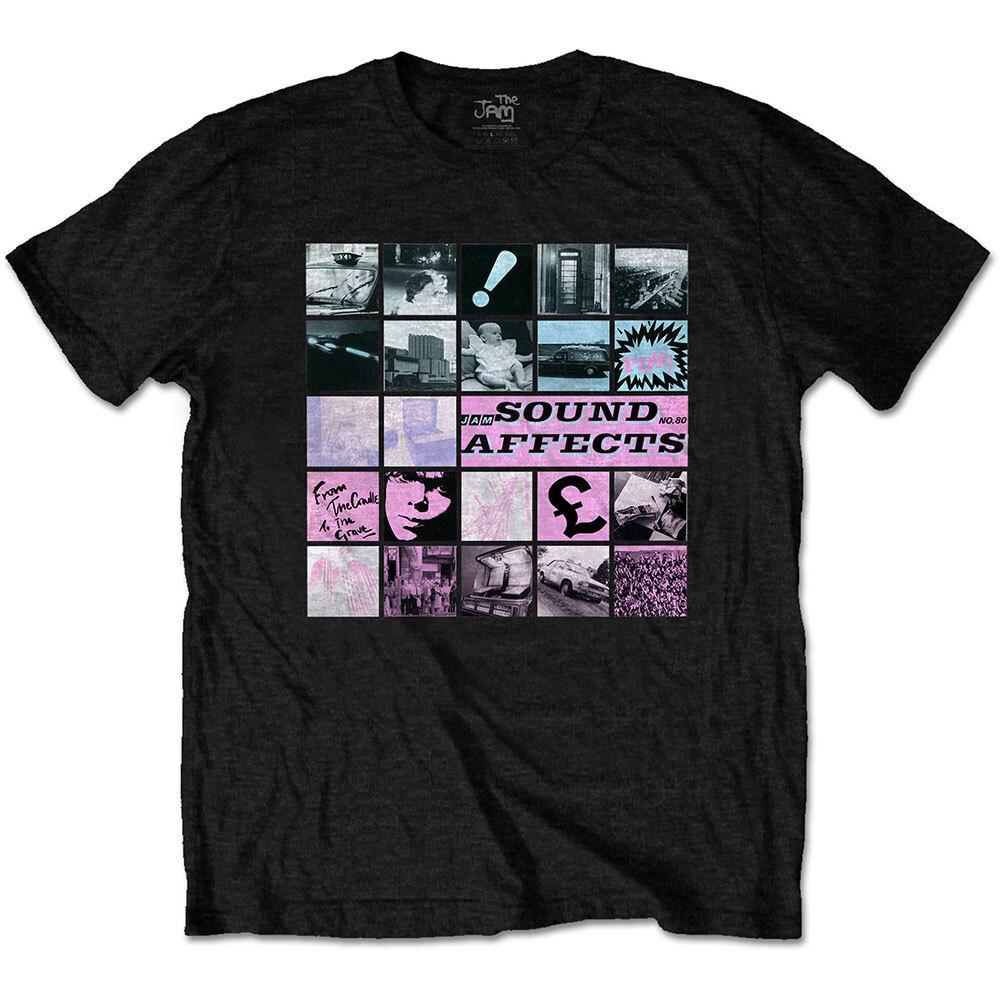 The Jam Black Sound Affects erkend T-shirt voor mannen S