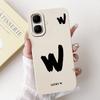 For Infinix Smart 10 2025 Lucky Initial Letter Phone Case For Infinix Smart10 Soft Silicone Shockproof Cases