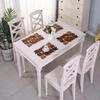 Rustic Style Maple Leaf Placemat Hollow Design Autumn Harvest Table Mat Tablecloth  Banquet