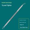 Precision Acne & Blackhead Removal Tweezers Set - Pimple Needle and Squeezing Tool