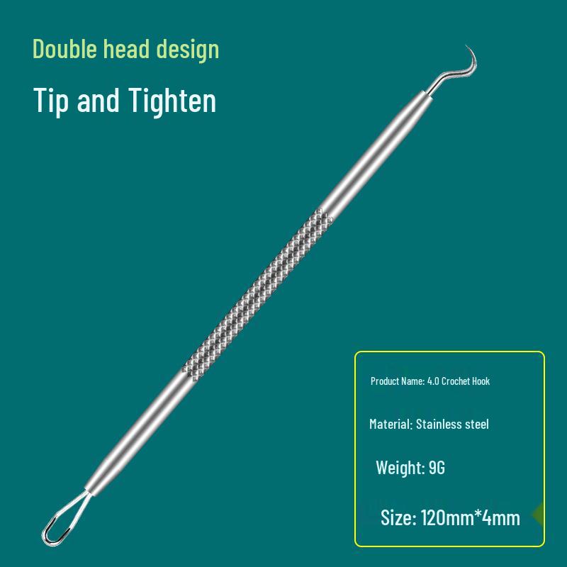 Precision Acne & Blackhead Removal Tweezers Set - Pimple Needle and Squeezing Tool