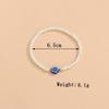 Boho Alloy Turtle Resin Star & Moon Love Bead Elastic Anklet