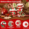 6/32PCS Multi-Size Christmas-Themed Silicone Beads Set, Perfect for DIY Crafting Keychains, Necklaces, Bracelets & More