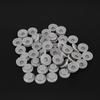 Outer Hexagonal Screw Waterproof Caps 50PCS Wear-resistant Plastic Protection Covers for Deck Building Garden Shed Assembly Outdoor Repair Works