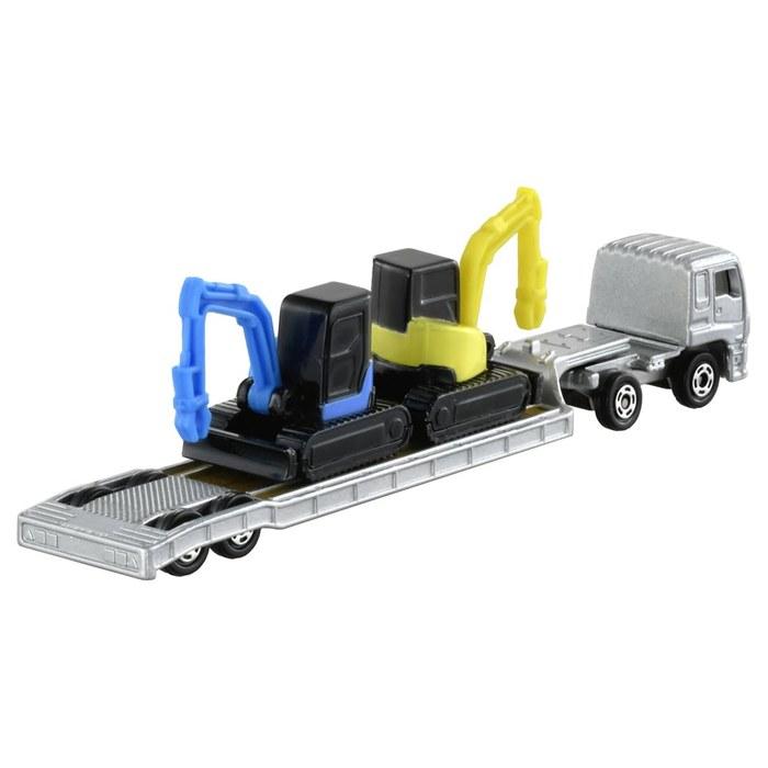 [Takaratomy] Long Tomica No.142 Isuzu Giga Heavy Equipment Transport Truck