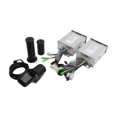 36V 48V 450W Waterproof LCD Display Panel Dual Drive Motor Brushless Controller Kit for Electric