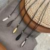 Luxury Minimalist Water Drop Pendant Necklace for Women - Versatile Fashion Clavicle Chain