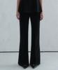 VIVACIOUS Par Pintuck Bootscut Slacks Black