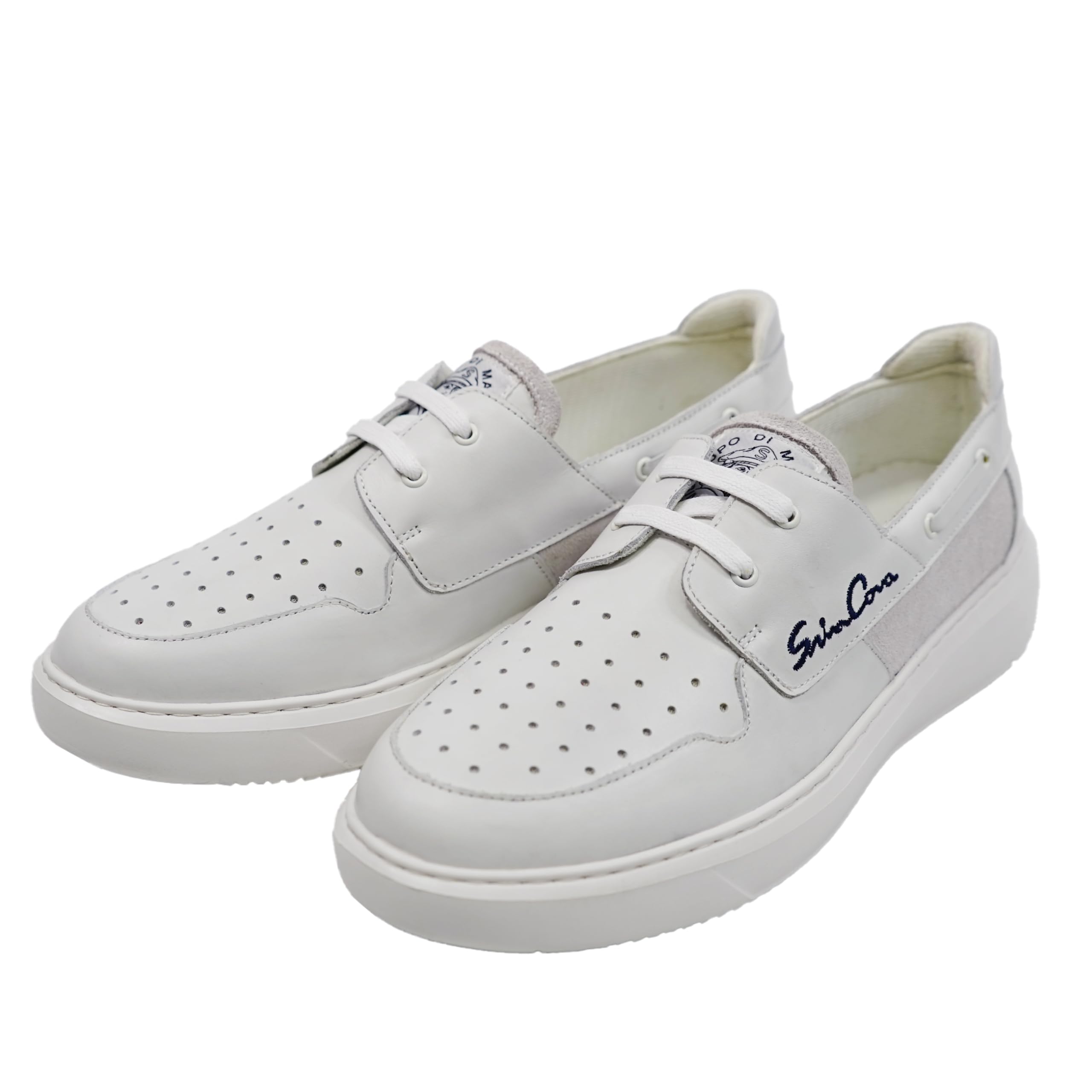 

Deck Casual Thick Cowhide Embroidered 2517640091025 [Sinacoba] Men s Sneakers, Shoes, Shoes, Sole, Leather, Logo,