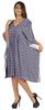 Moomaya Womens Short Kaftan Cover Up Night Dress Kaftan Gown Kimono