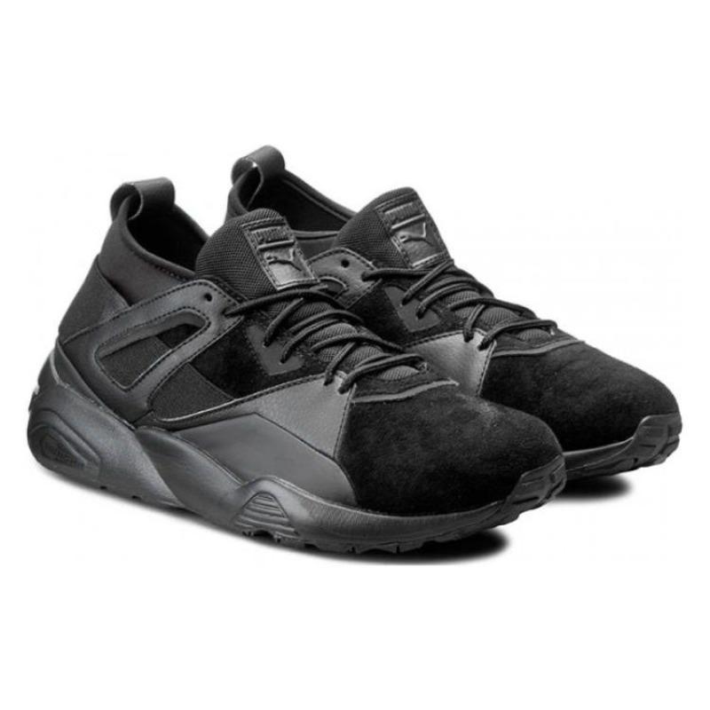 PUMA Bog Sock Men's Low Top Casual Shoes Black Comfortable 362038-01