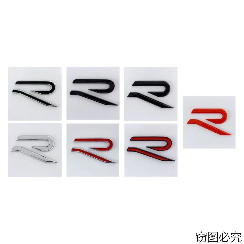 AABIO1 6.2x3.6cm ABS Car Body Sticker Rear Trunk Emblem for Volkswagen Golf 5 6 7 8 MK8 MK6 MK7 Scirocco Passat Beetle Jetta R36 R32