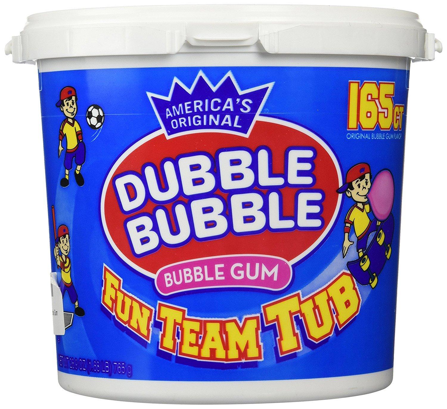 

Ведро жевательной резинки Double Bubble 765 г x 2 [Оптовая закупка]