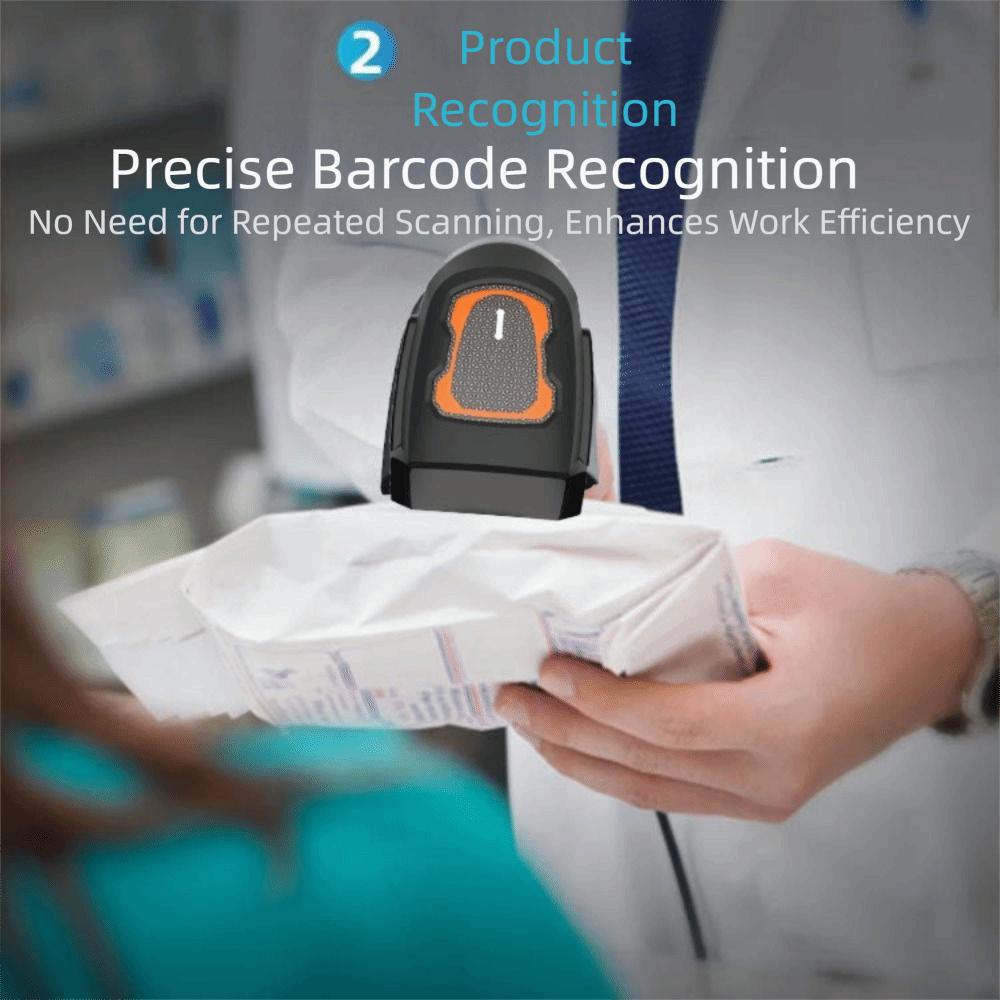 1.8Meter Data Cable 2D Barcode Scanner Omni-directional QR Bar Code Reader  Market