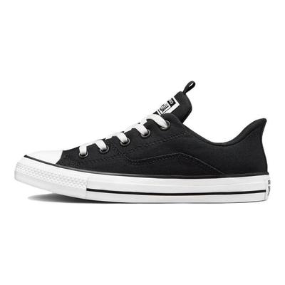 Chuck Taylor All Star Bequeme Rutschfeste Abriebfeste Low-Top Espadrilles Damen Schwarz