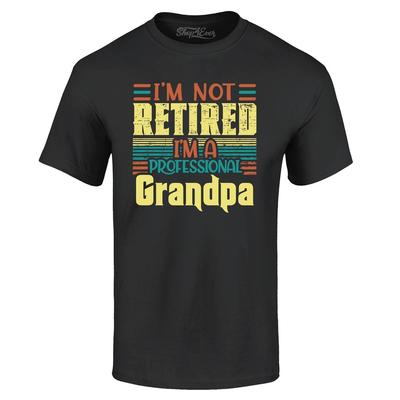 Ik ben Niet Gepensioneerd Ik Ben Een Professionele Opa T-shirt Opa Shirts