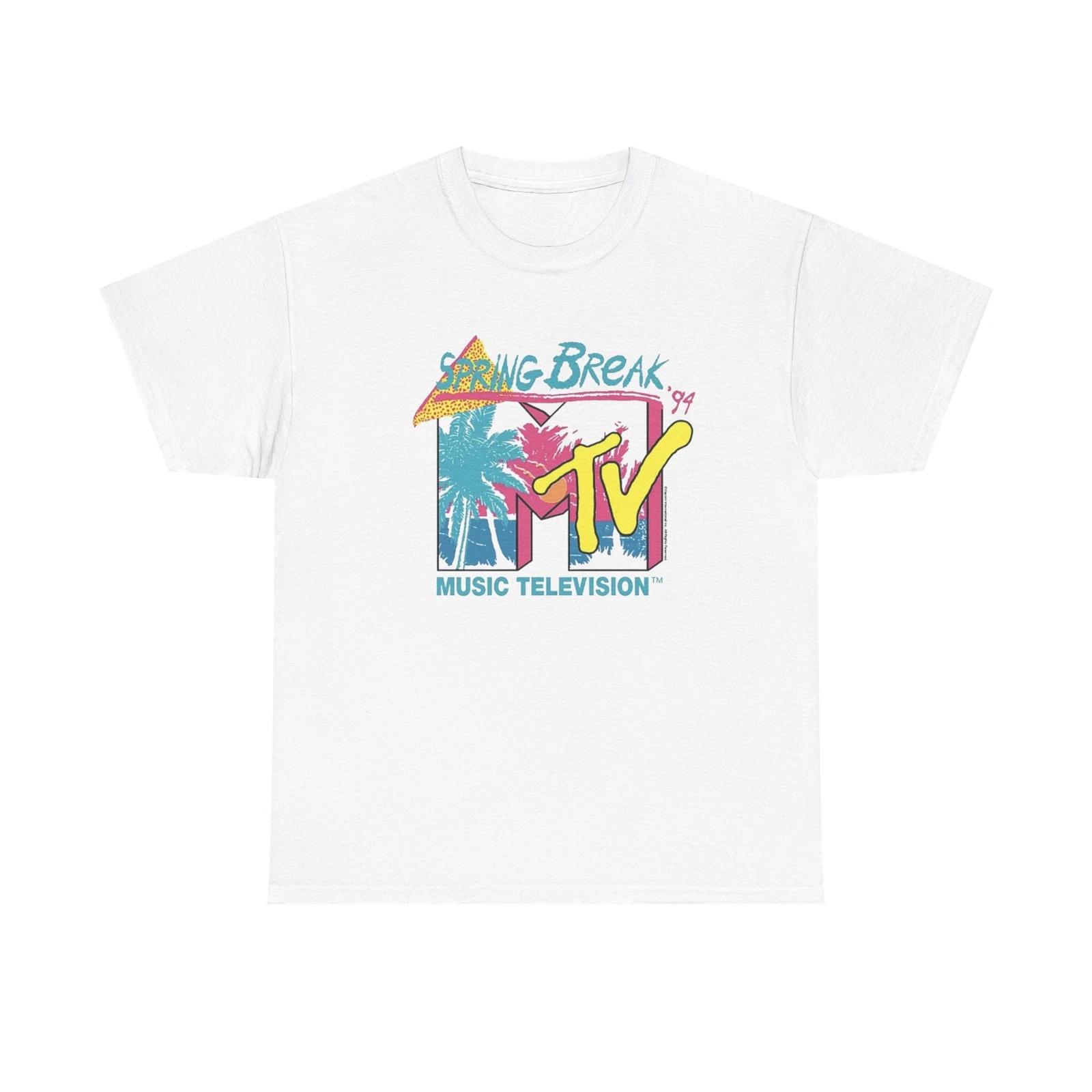 Men s and Women s T-shirts MTV Spring Break 94 Graphic XXXXL