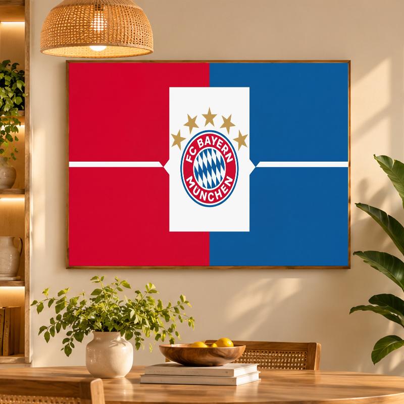 DIY 5D Diamond Painting Bayern Munich Full Drill Diamond Art Wall Decor Craft Kit