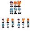 New Century Evangelion Anime Girl Figure Set Pvc Collectible Toy For Cake Decor