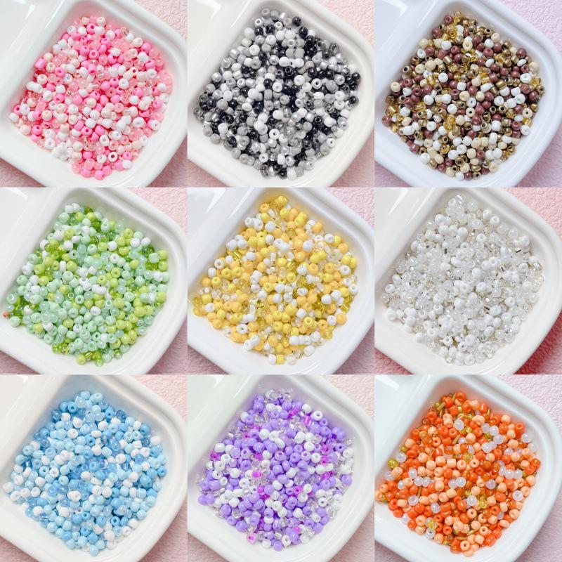 

Limited Edition Mixed Glass Seed Beads for DIY Bracelets, Necklaces, and Rings 4mm (15g/pack)