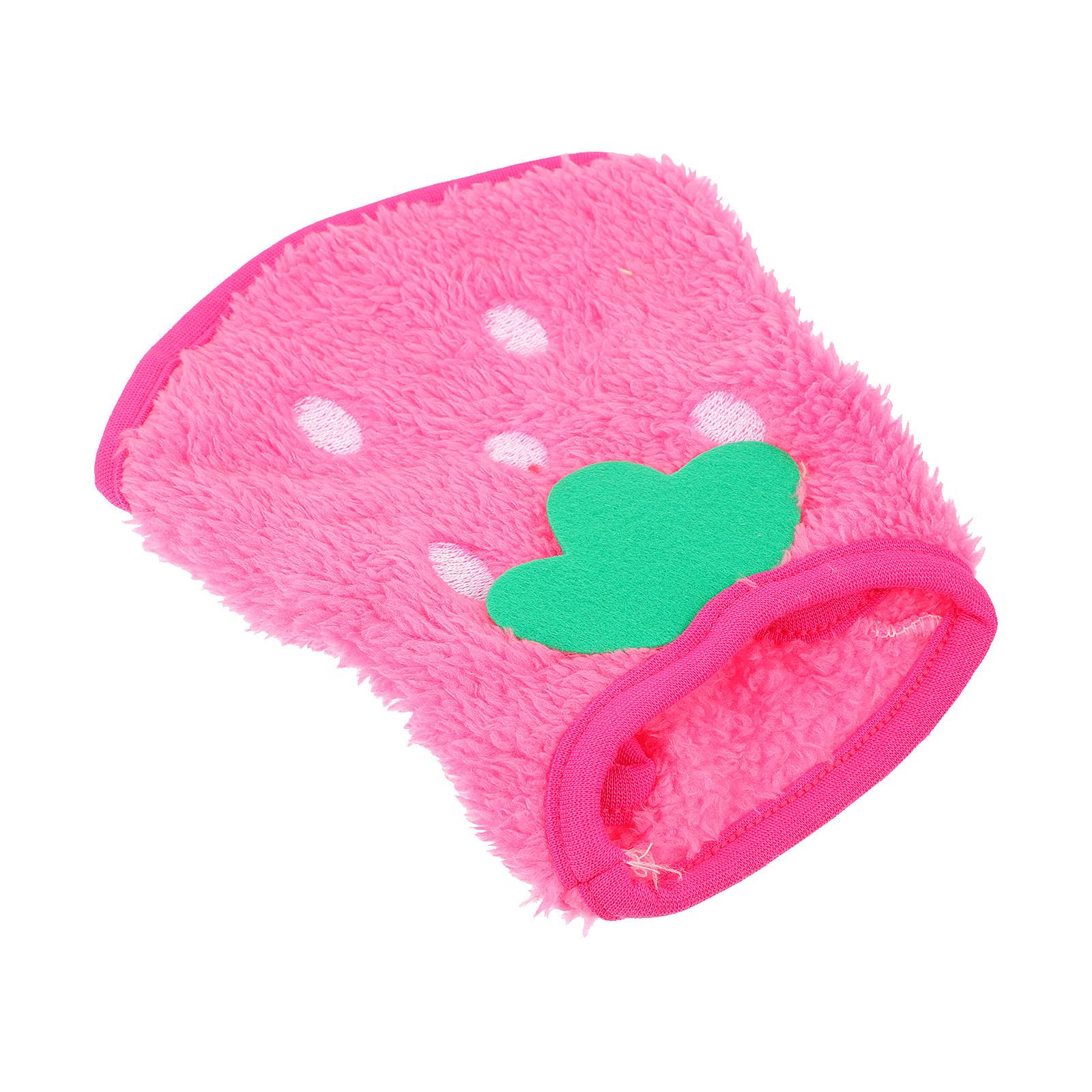 Guinea Pig Costume Rabbit Vest Rabbit Hoodie Small Dog Clothes Small Pet Hoodie розовый