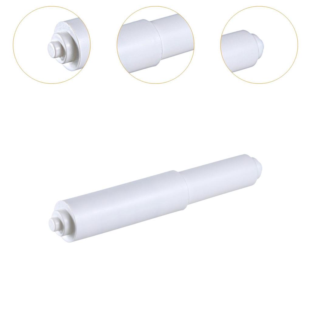 4 Pieces Toilet Paper Holder Spring Rod, Easy Installation,Toilet Roll Rods Adjustable Replacement Tissue Box Paper Roll Core