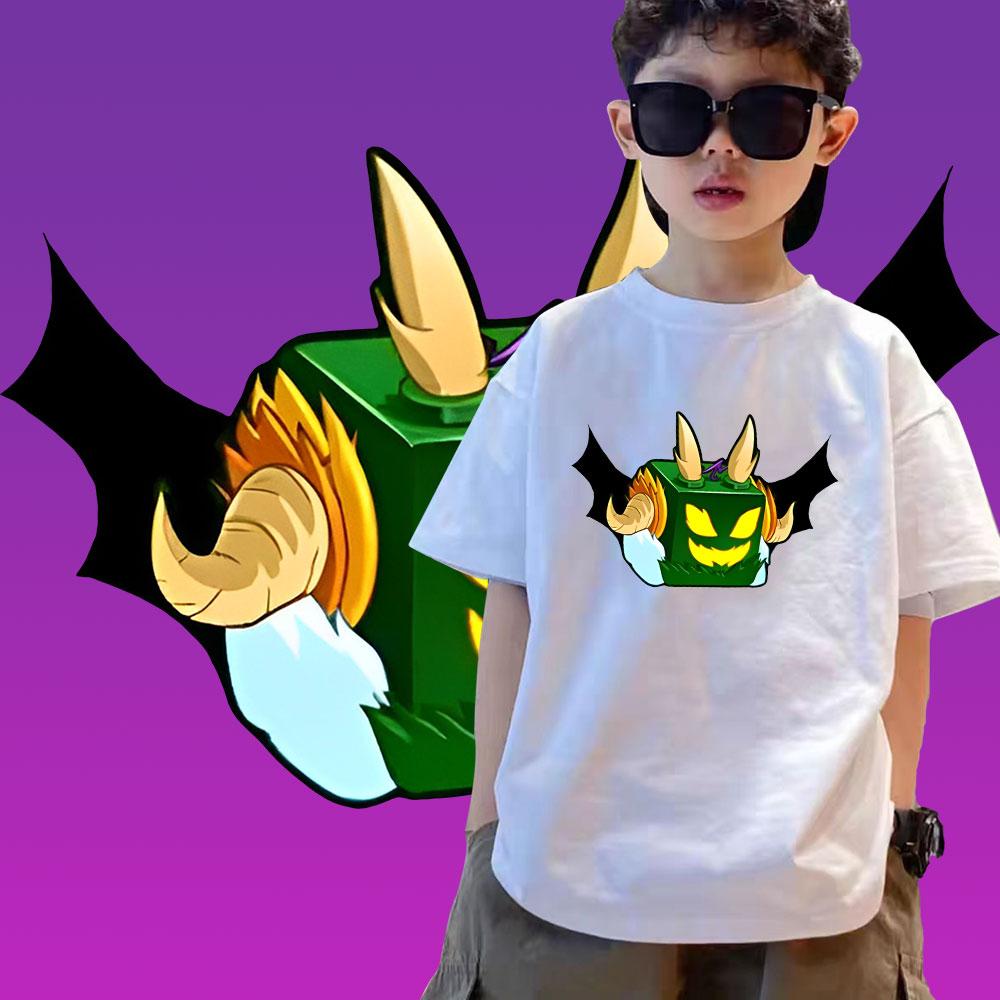 Children s Short Sleeve T-Shirt Fashionable and Durable Short Sleeve T-Shirt Crew Neck T-Shirt 100