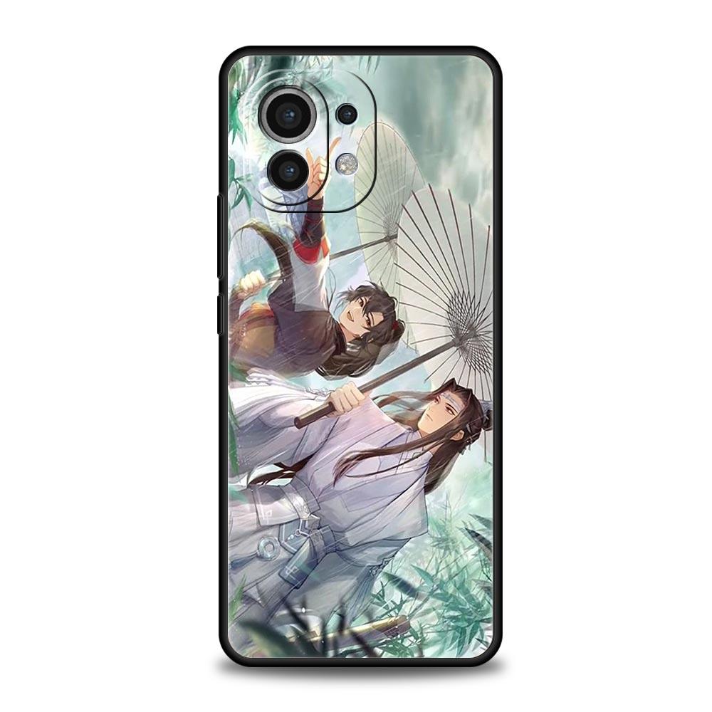 Phone Case For Xiaomi Mi 14 13 12 11 Lite 13T 12T 11x 11T 10T Pro 9T Note 10 Lite Cover Comic Man Erha and His White Cat Master