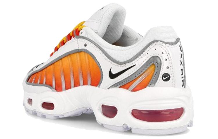 Nike Air Max Tailwind 4 Blanco Oro Universitario Rojo Habanero Mujer CK4122-100