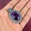 Amethyst Pendant Gemstone Jewelry, 925 Solid Sterling Silver Pendant, Gift For Women Handmade Pendant
