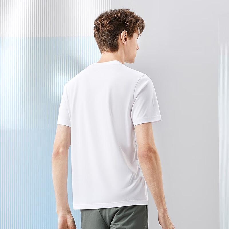 Qipai Men s Ice Algae Cooling Dragon Embroidered Short Sleeve T-shirt L