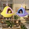 Windproof Bird Cage Nest Handmade Weave Parrot Bed House Bird Hanging Bed  Bird Cage