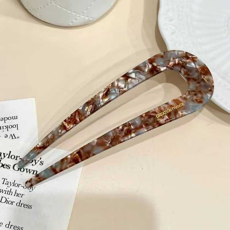 Retro Simple U Shaped Hairpin Hair Accessory Comb Tool