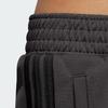 Adidas Originals Tricot Warm Up Pants Three Stripe Color Block Loose Knit Sports Pants Women Pants Carbon-Black IJ5226
